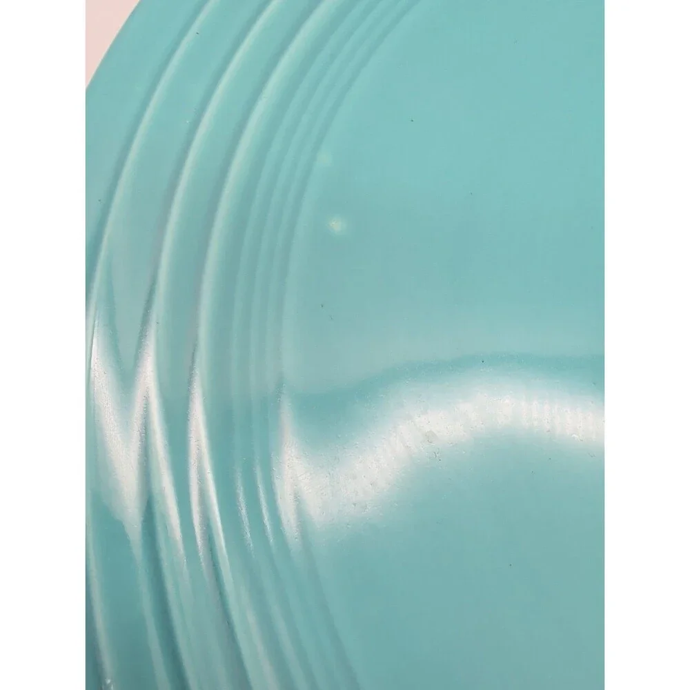 Vtg Fiesta Ware Turquoise HUGE 14.25
